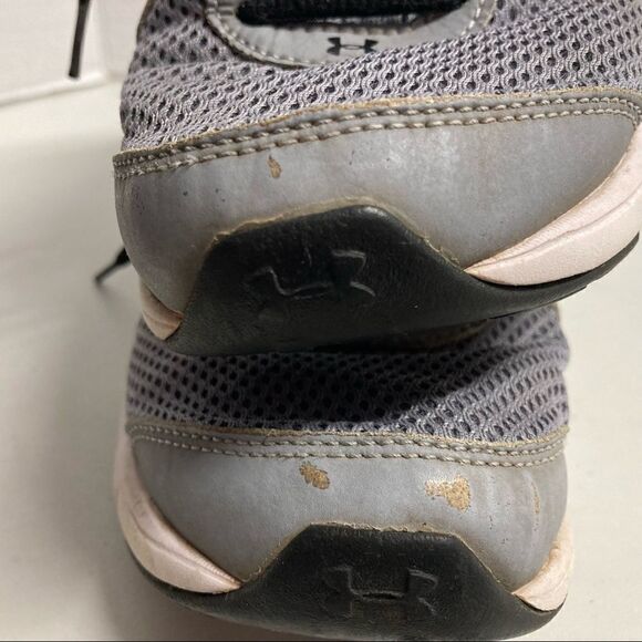 UNDER ARMOUR,Men’s Athletic Shoes, Size 7.5, gray&white, lace up, - Picture 13 of 14